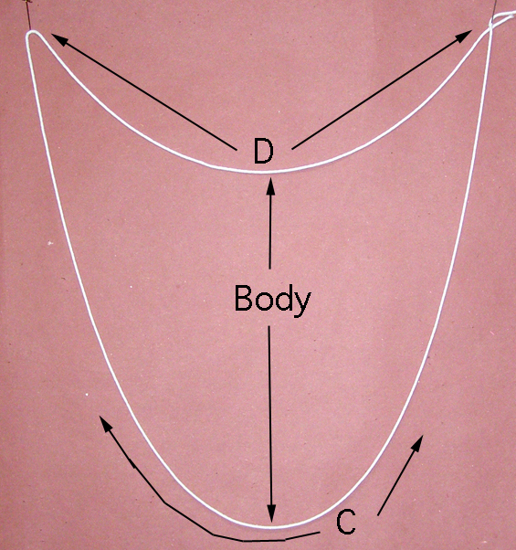 drape weight chain